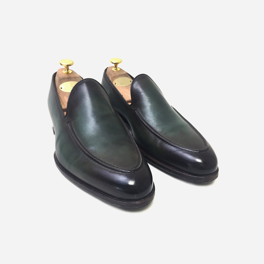 Stemar Green Loafers <br> Size 6 UK