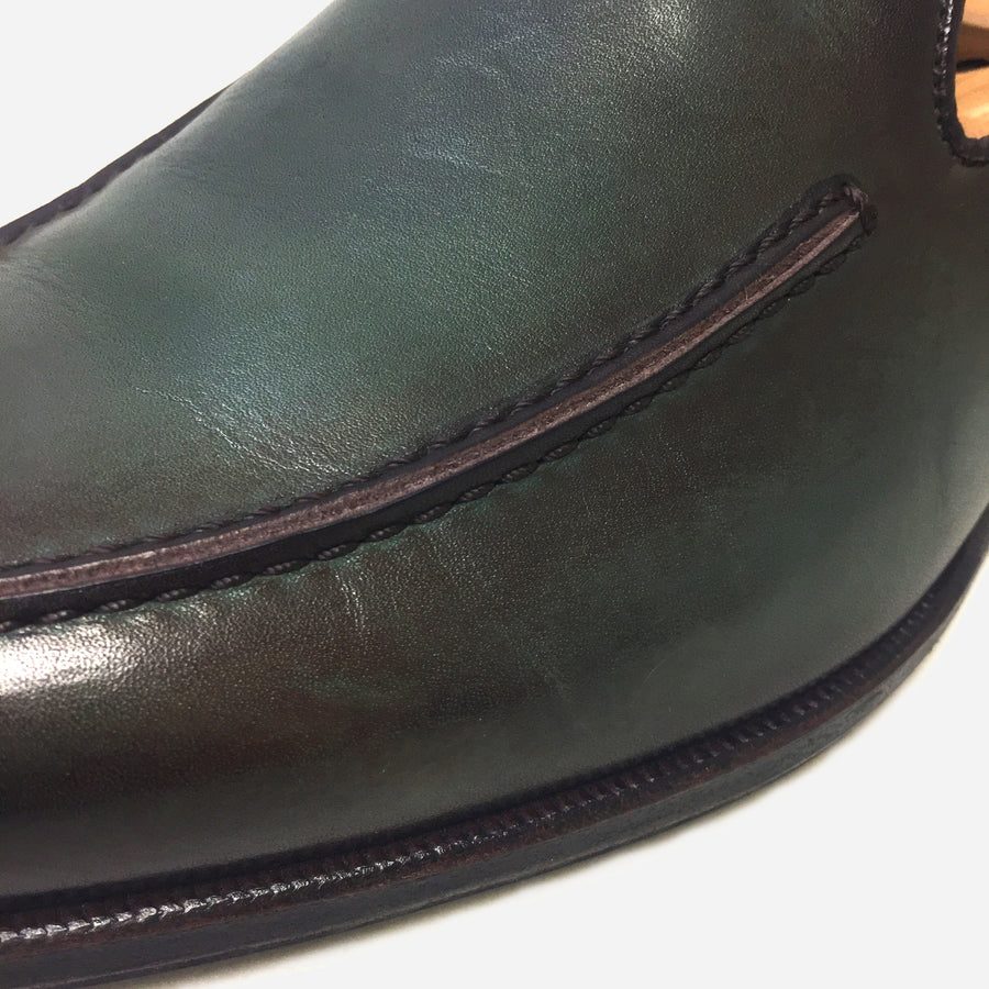 Stemar Green Loafers <br> Size 6 UK