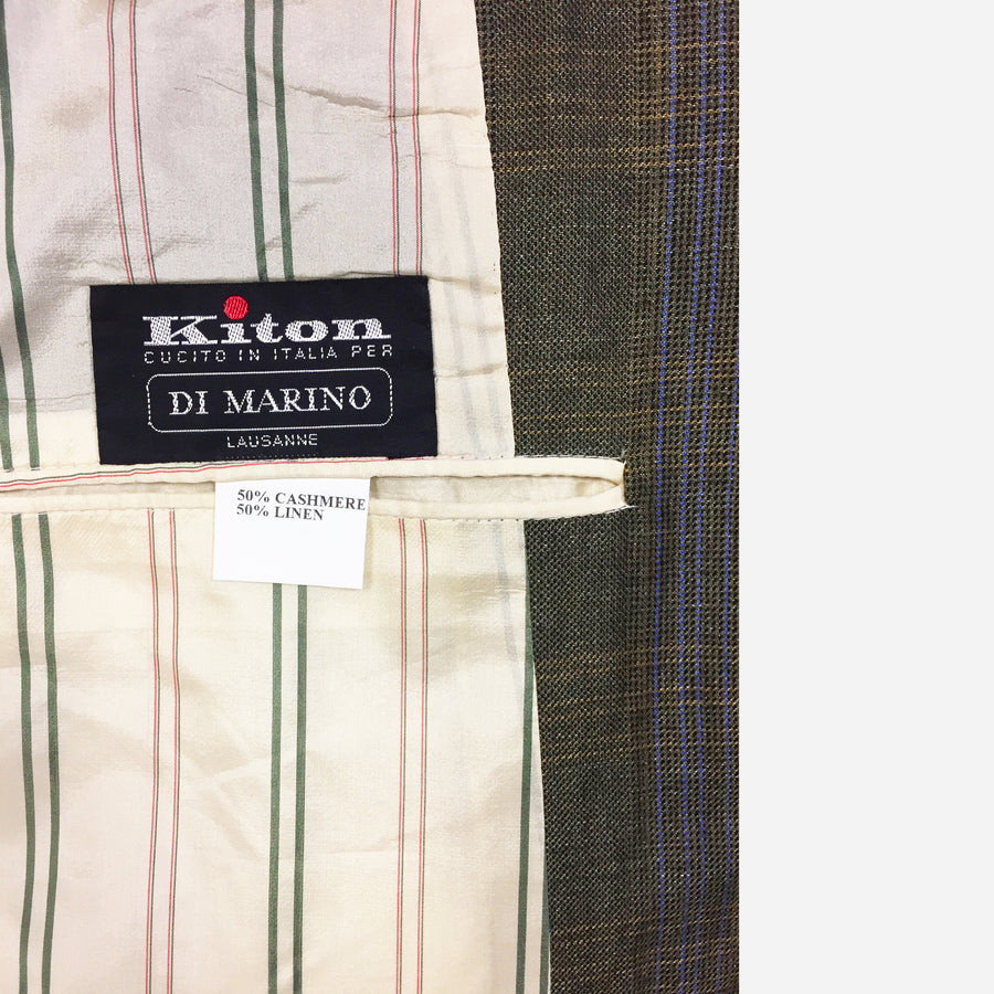 Kiton Cashmere Linen Jacket <br> Size 40 UK