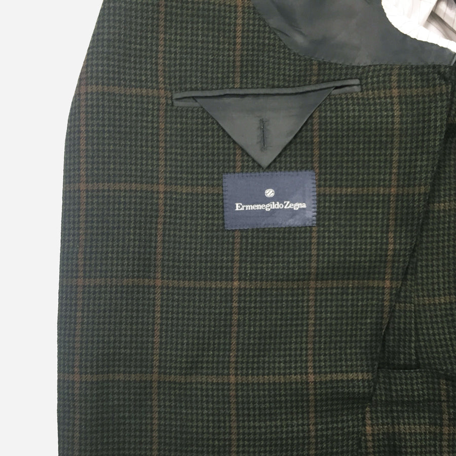 Ermenegildo Zegna Check Jacket <br> Size 38 UK