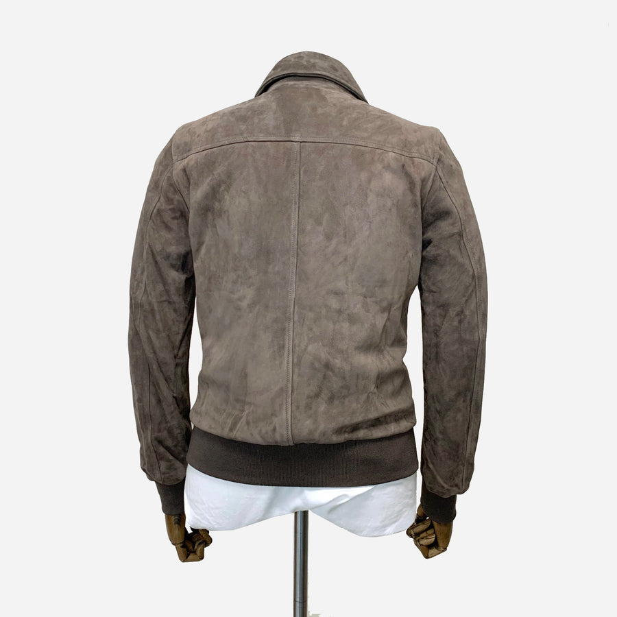 Canali Exclusive Suede Jacket <br> Size 38 UK