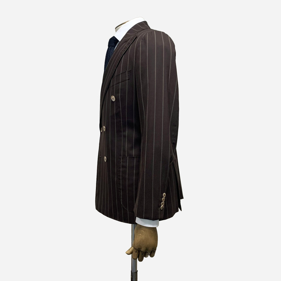 ISAIA Double Breasted Suit<br> Size 40 UK