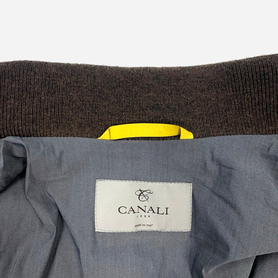 Canali Suede Coat <br> Size 44 UK