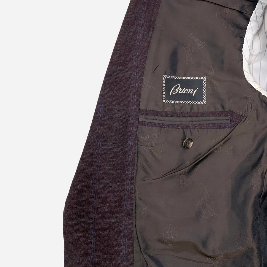 Brioni Check Jacket <br> Size 46 UK