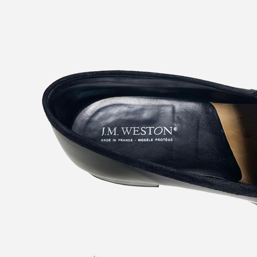 J.M. Weston 180 Moccasin <br> Size 8.5 UK