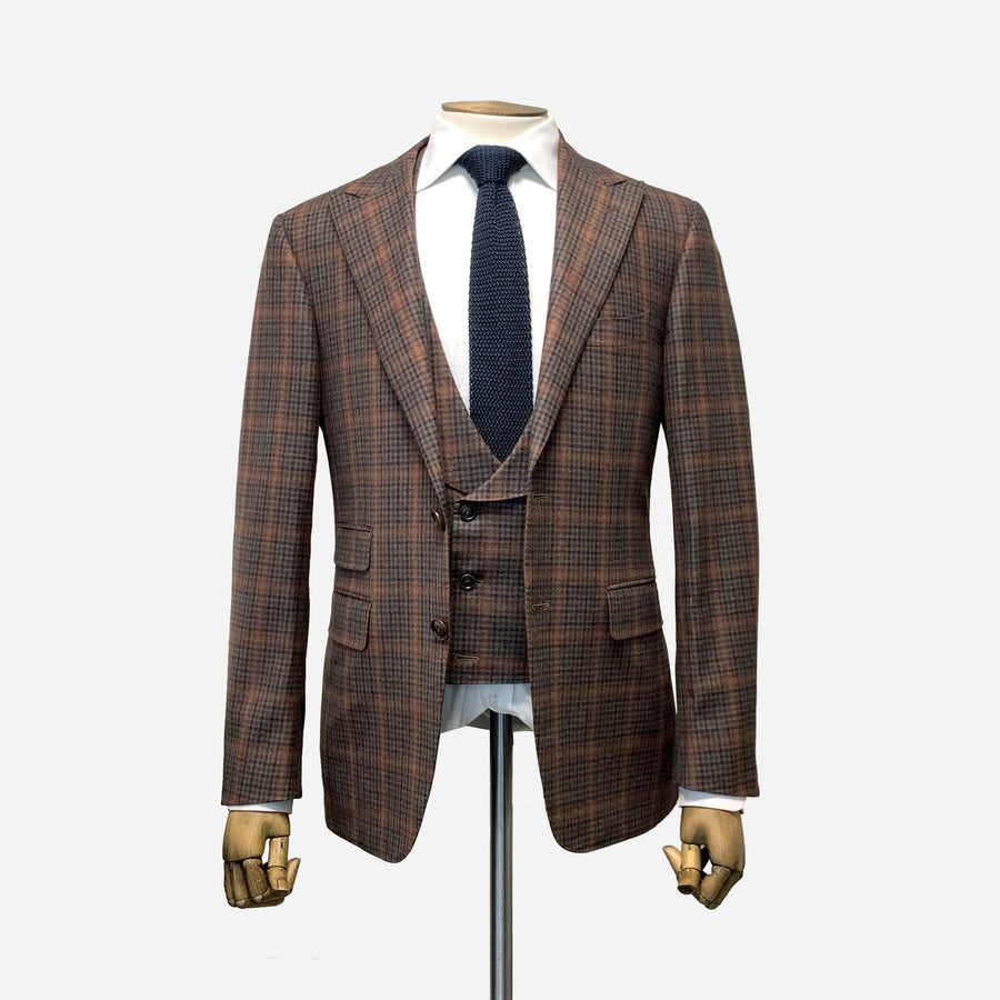 Canali Three Piece Suit <br> Size 40 UK