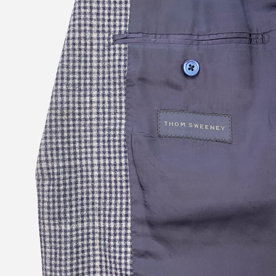 Thom Sweeney Check Jacket <br> Size 42 UK