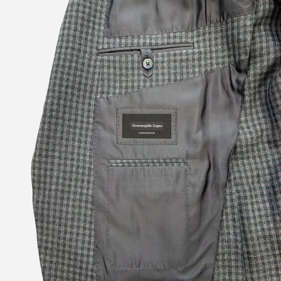 Ermenegildo Zegna Check Jacket <br> Size 46 UK