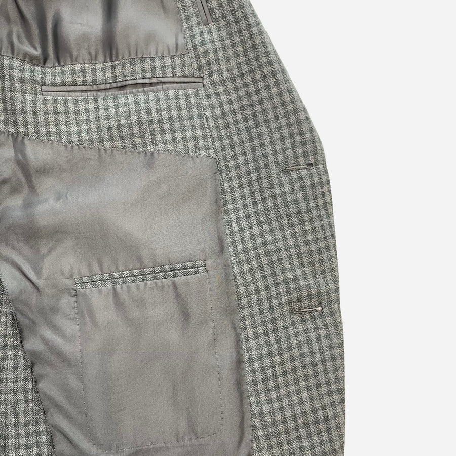 Ermenegildo Zegna Check Jacket <br> Size 46 UK