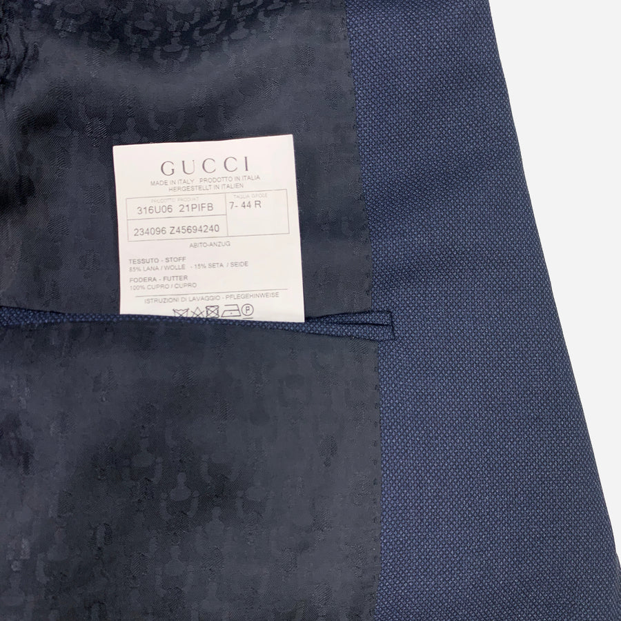 Gucci Navy Suit <br> Size 34 UK
