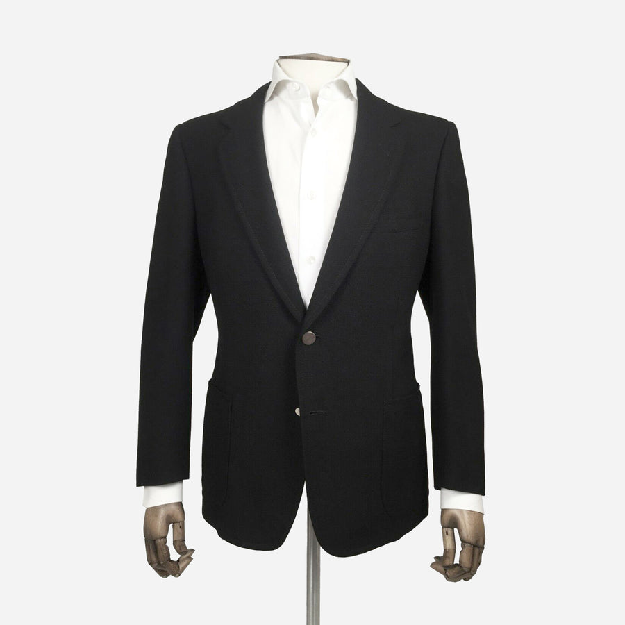 D'Avenza Black Jacket <br> Size 44 UK